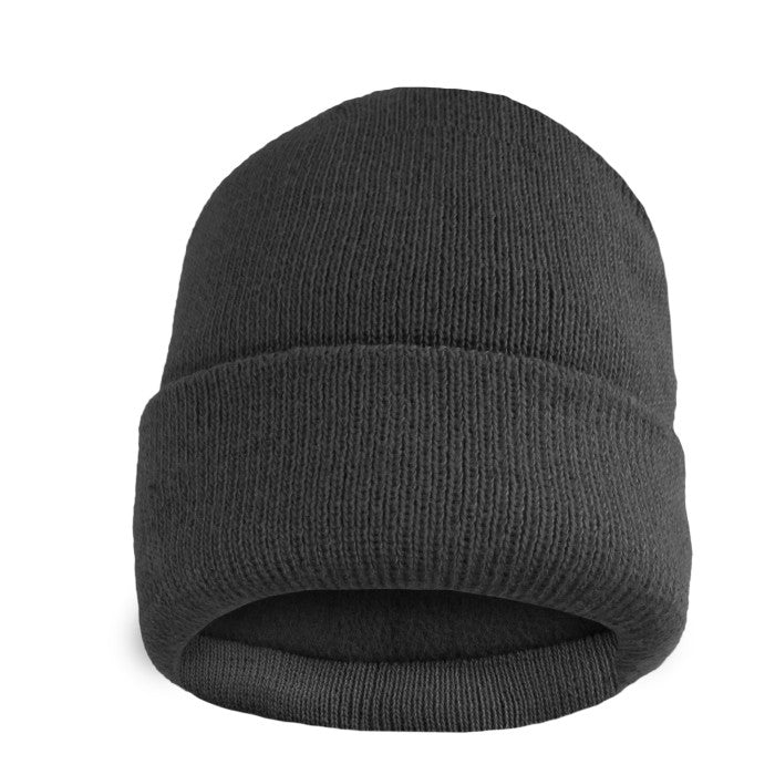 Fleece Lined Fold Over Thermal Winter Hat Image 4