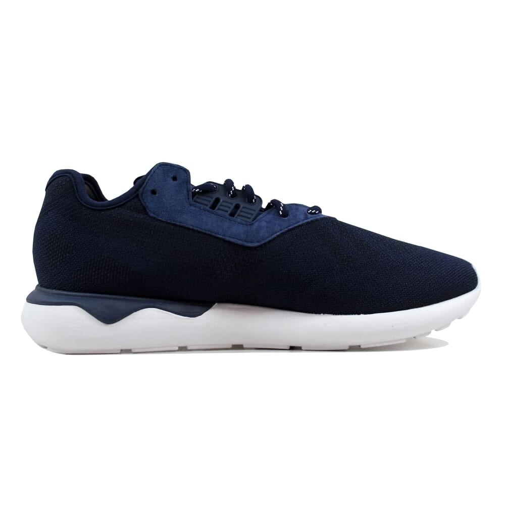 Adidas Tubular Runner Weave Navy Blue/Navy Blue-White B25596 Mens Image 4