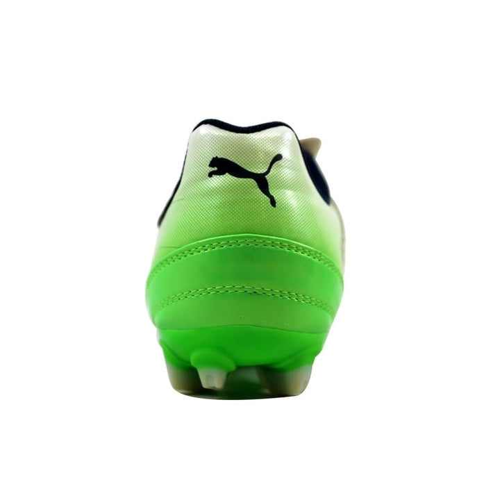 Puma V4 11 FG Vapor Grey/Green-Midnight Navy 102356-01 Womens Image 3