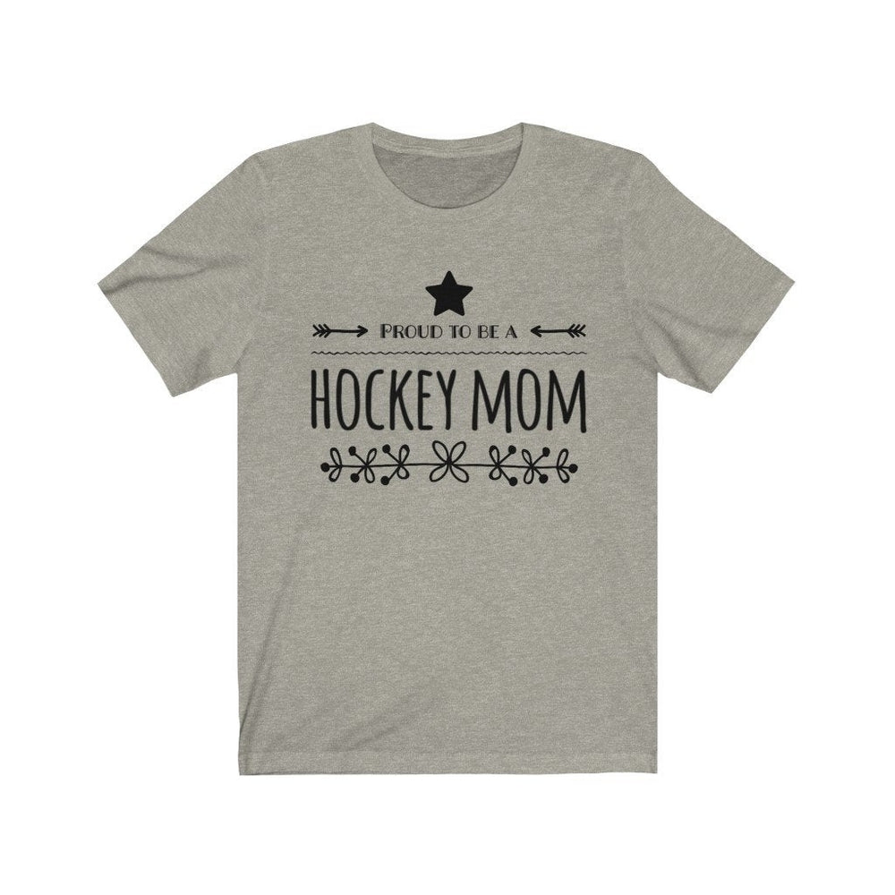 Proud to be a Hockey Mom T shirt Unisex Jersey Short Sleeve Tee Show off your love of hockey Image 2