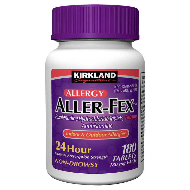 Kirkland Signature Aller-Fex 180 mg. 180 Tablets Image 2