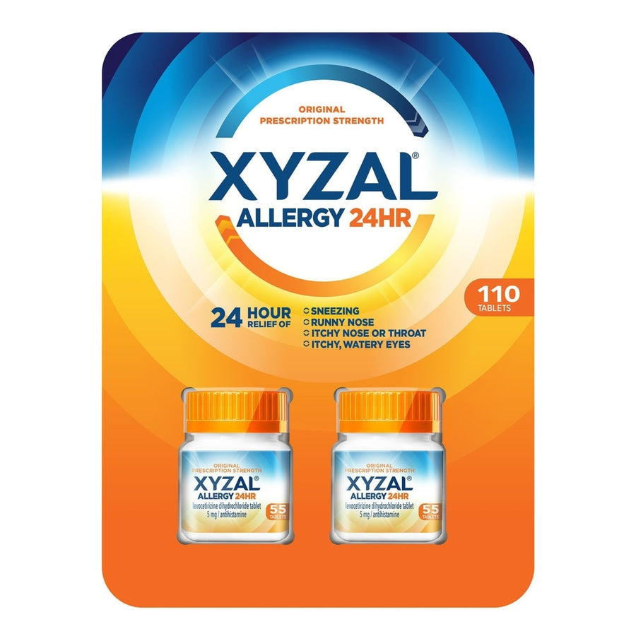 Xyzal Allergy 24 Hour (110 Count) Image 1