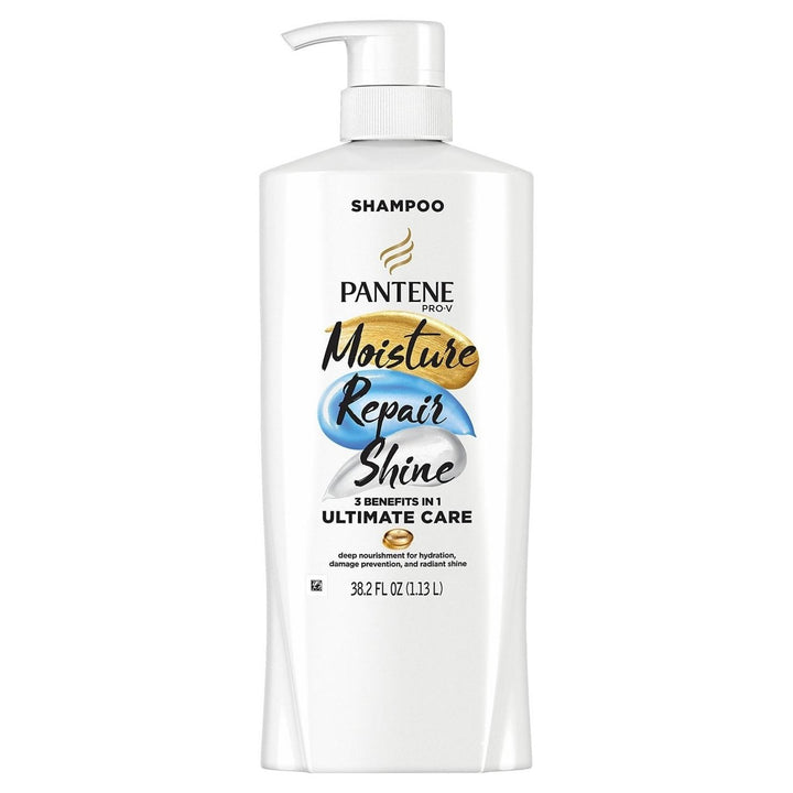 Pantene Pro-V Repair + Shine Shampoo for Damaged Hair/Split Ends (38.2 fl. oz .) Image 1