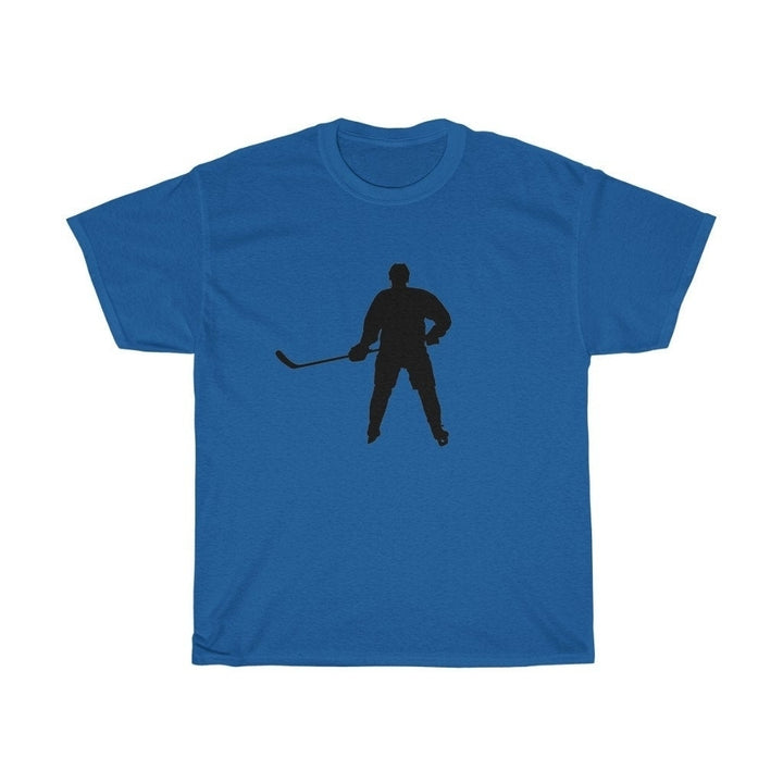 Big Hockey Player Tee Shirt Hockey Player Cotton Unisex T Shirt Your Choice of Colors Hockey Coach For the Love of the Image 3
