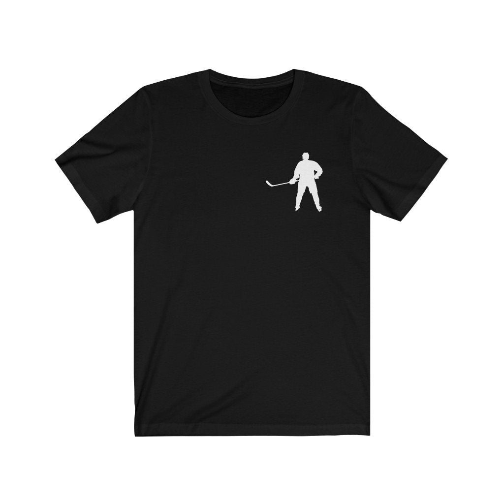 Hockey Player Tee Shirt Hockey Player Unisex T Shirt Your Choice of Colors Hockey Coach For the Love of the Game Image 3