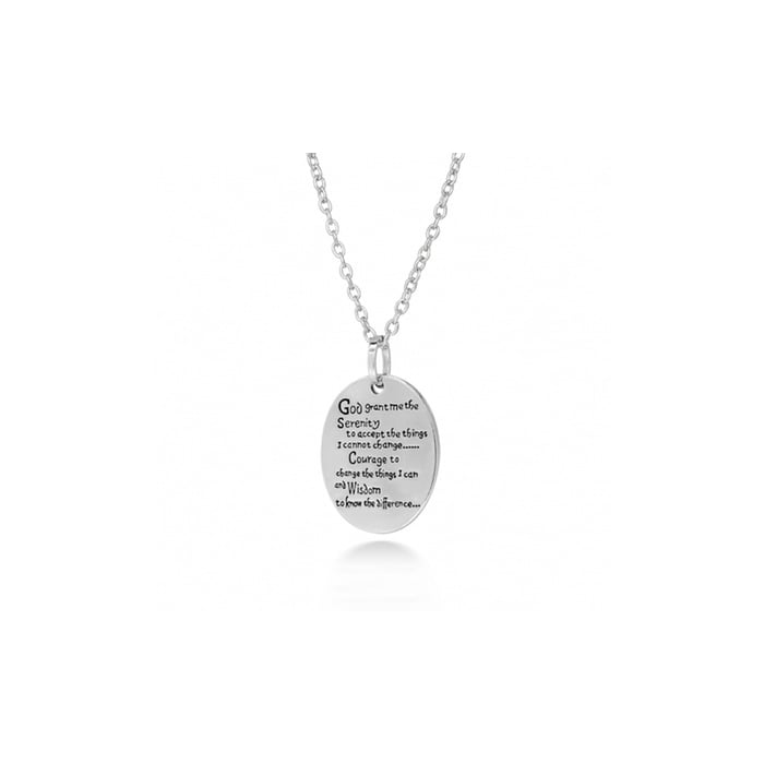 Serenity Prayer Necklace Image 1