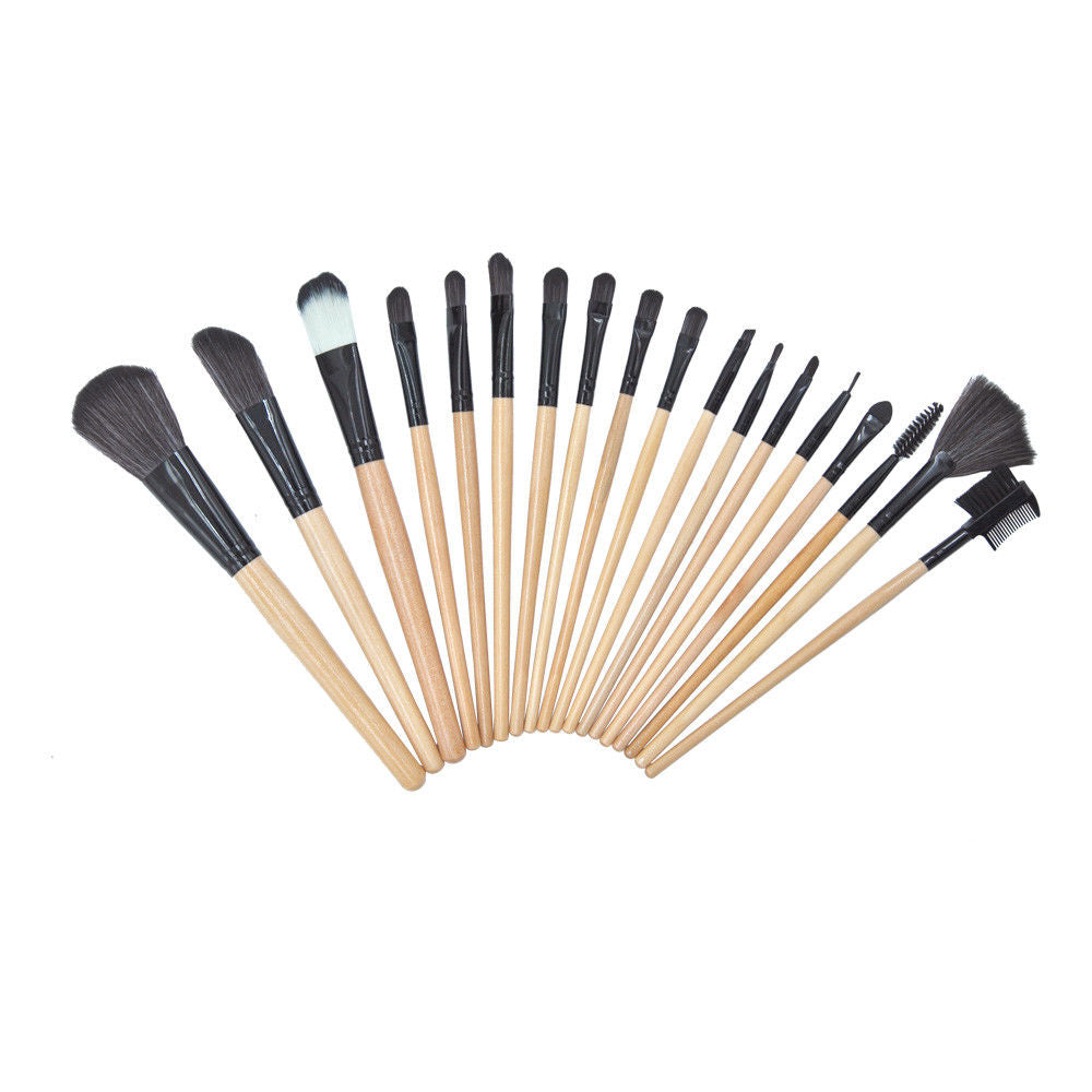 18-Piece Premium Makeup Brush Set Image 3