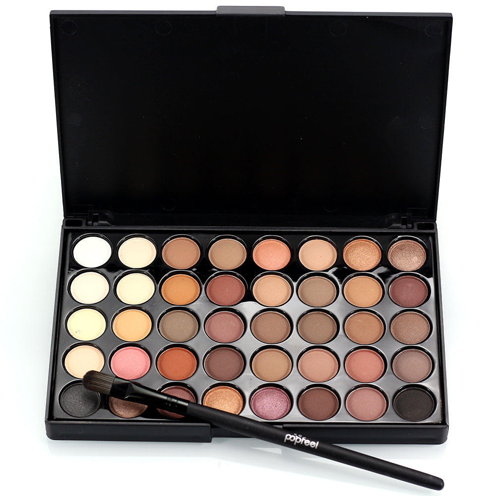 40 Colors Makeup Eyeshadow Palette Image 1