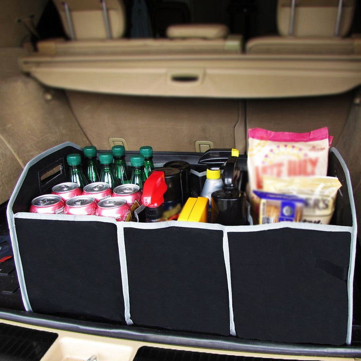 Collapsible Car Trunk Organizer with Detachable Cooler Image 3