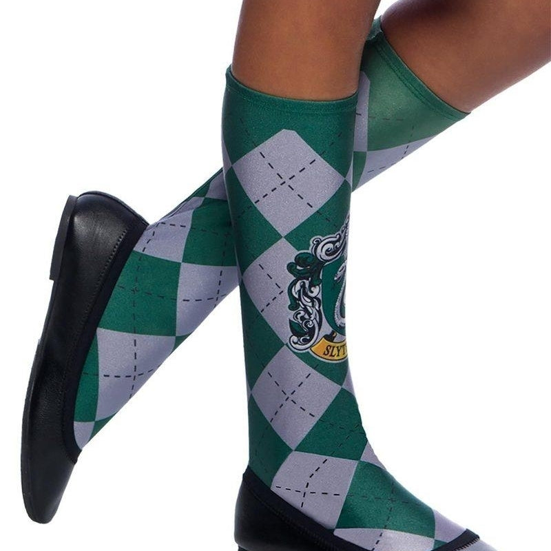 Harry Potter Socks Slytherin Adult Costume Accessory Rubies Image 1