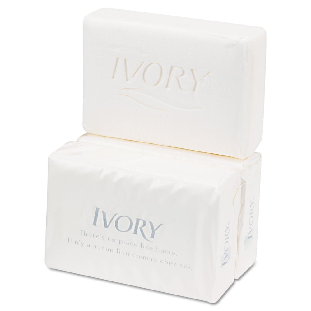 Ivory - Individually Wrapped Bath Soap White 3.1oz Bar 3 Count Image 2