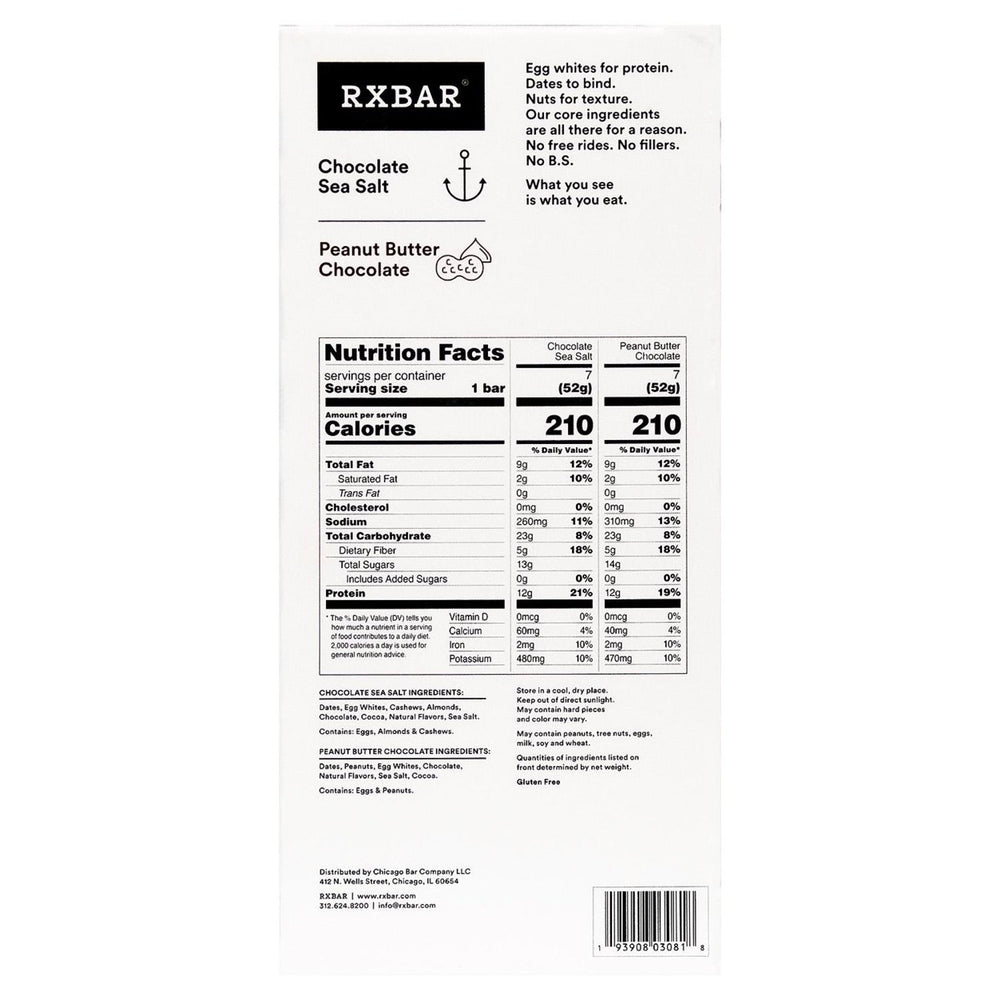 RXBAR Variety Pack (14 Pack) Image 2