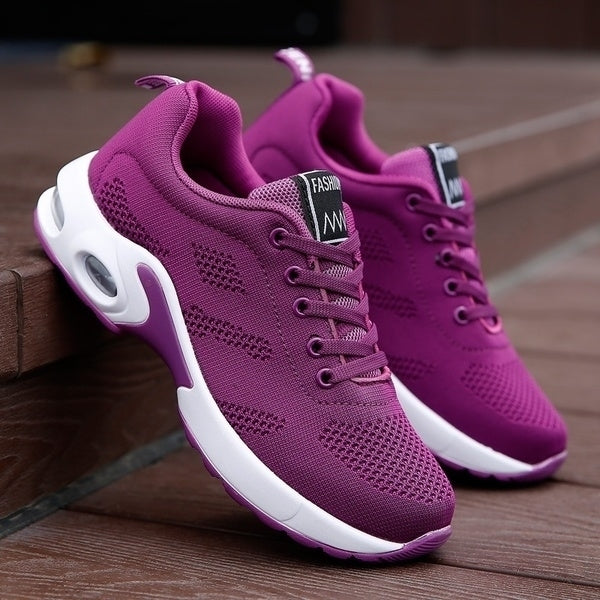 Womens Fashion Sports Running Shoes Breathable Comfortable Image 4