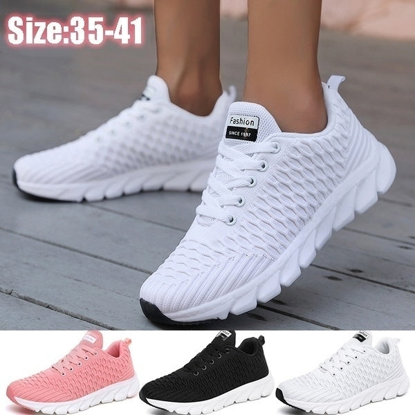 Casual Shoes Womens Running Sports Shoes Anti-slip Walking Image 1