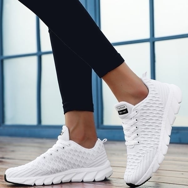 Casual Shoes Womens Running Sports Shoes Anti-slip Walking Image 2