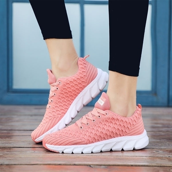 Casual Shoes Womens Running Sports Shoes Anti-slip Walking Image 4