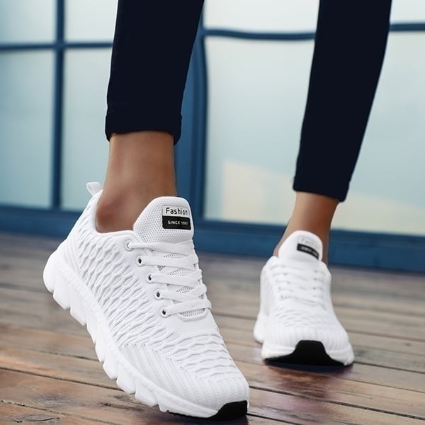 Casual Shoes Womens Running Sports Shoes Anti-slip Walking Image 1