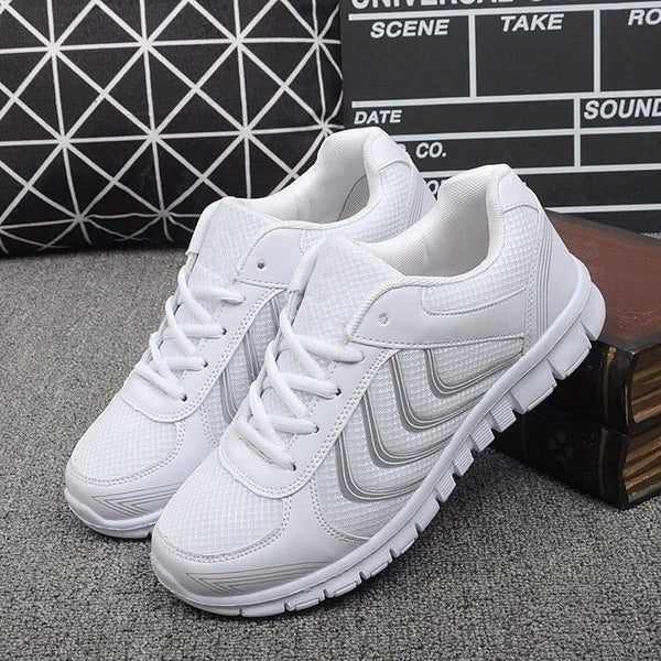 Casual Womens Sneakers Breathable Mesh Running Sports Shoes Image 2