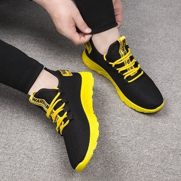 Casual Sports Shoes For Men Breathable Mesh Shoes Outdoor Image 1