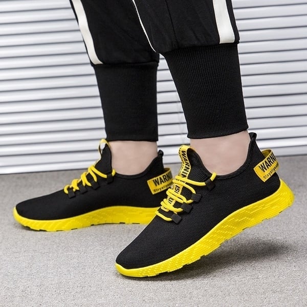 Casual Sports Shoes For Men Breathable Mesh Shoes Outdoor Image 4