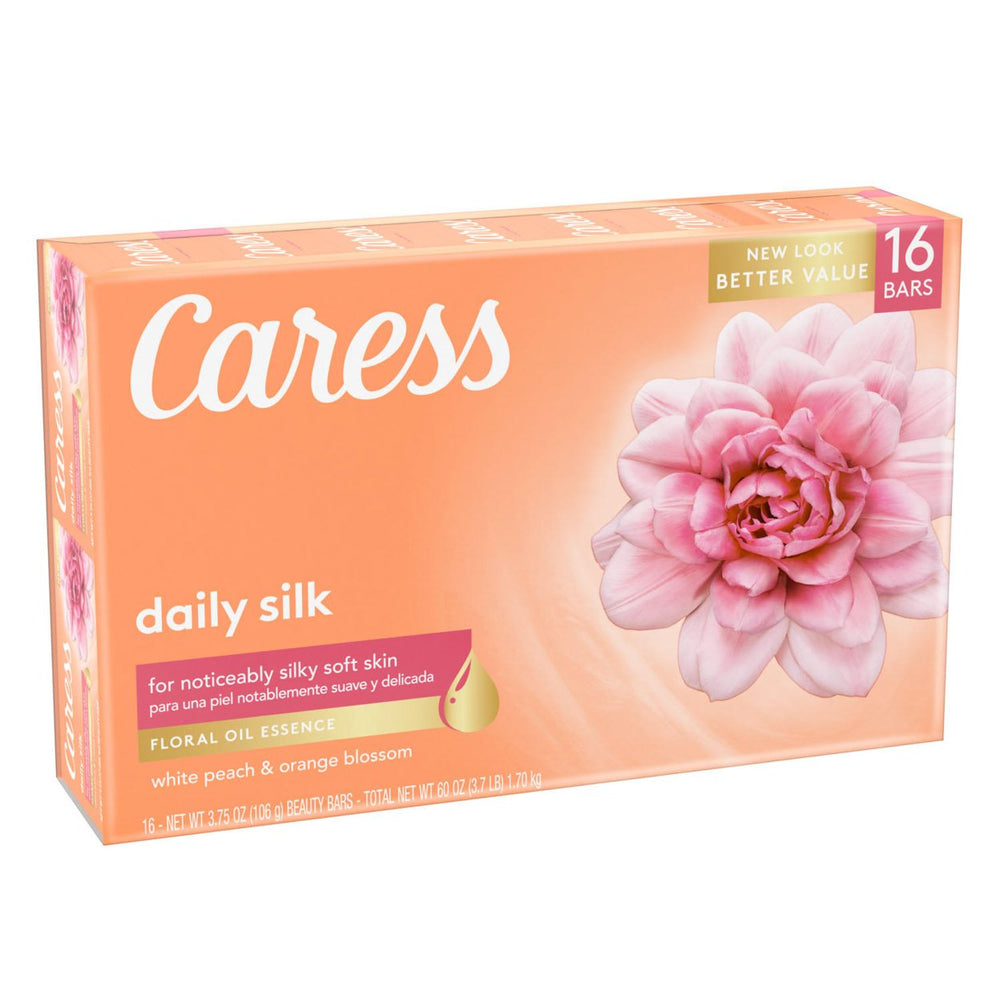 Caress Silkening Beauty Bar Daily Silk 3.75 Ounce (16 Count) Image 2