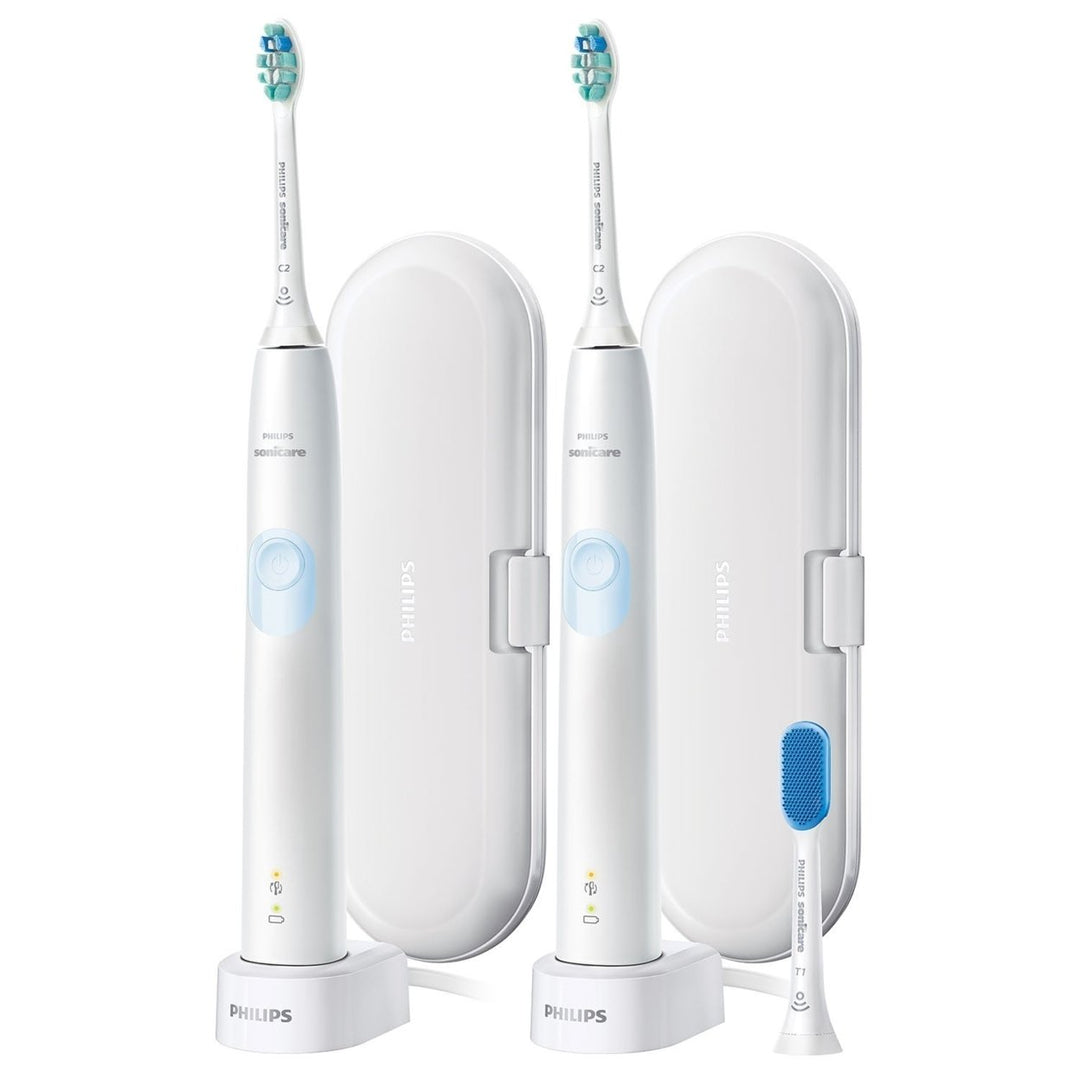 Philips Sonicare ProtectiveClean 4300 Rechargeable Toothbrush (2 Pack) Image 1