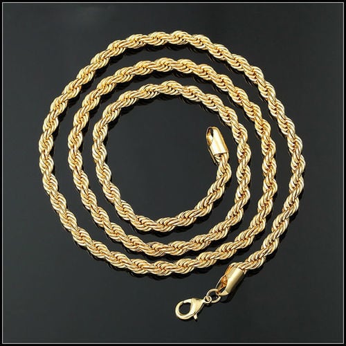 14K Gold Filled 2MM Rope Chain 20" Image 1
