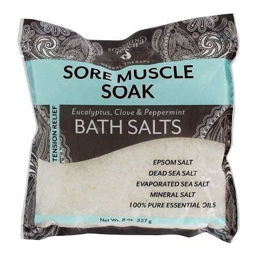 Soothing Touch Tension Relief Bath Salts Sore Muscle Soak Image 1