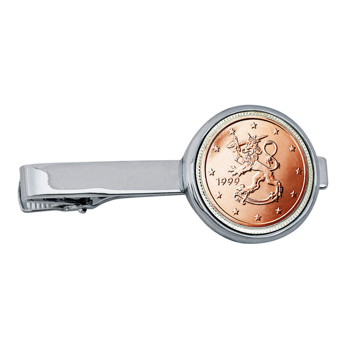 Finland 2 Euro Bar Coin Tie Clip Image 1