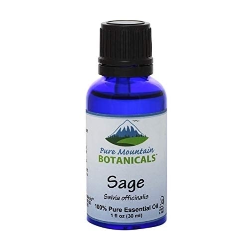 Sage (Salvia Officinalis) Essential Oil - 100% Pure Natural and Kosher - 1 fl oz Bottle Image 4