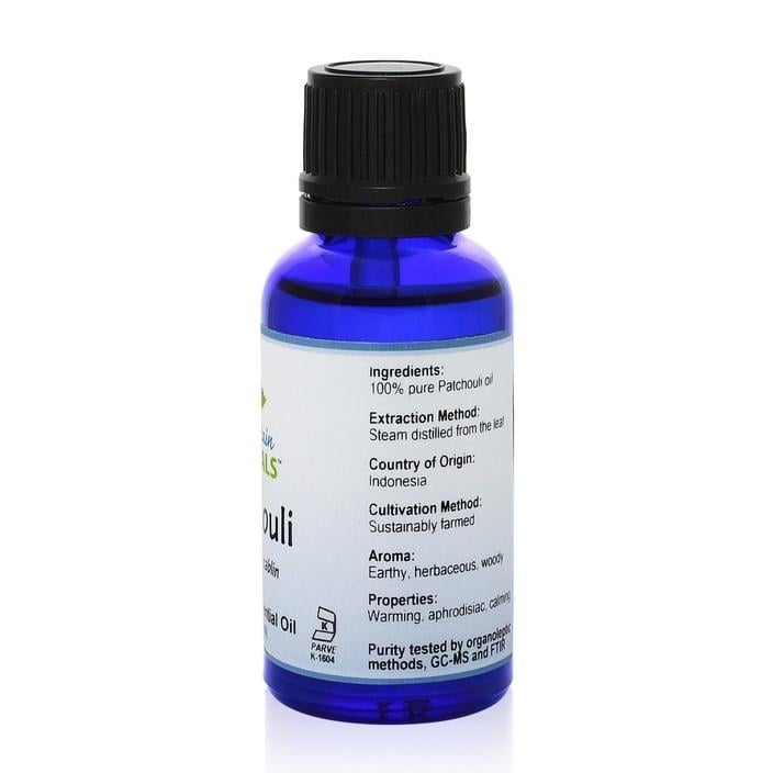 Patchouli Essential Oil - Full 1 oz (30 ml) Bottle - Pure Natural and Kosher Certified Pogostemon Cablin Image 2