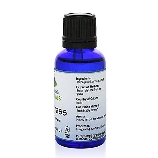 Lemongrass (Cymbopogon Flexuosus) Essential Oil - 100% Pure Natural and Kosher - 1 fl oz Bottle Image 3