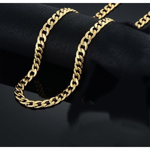 14k Gold Filled Cuban Link Chain Image 1