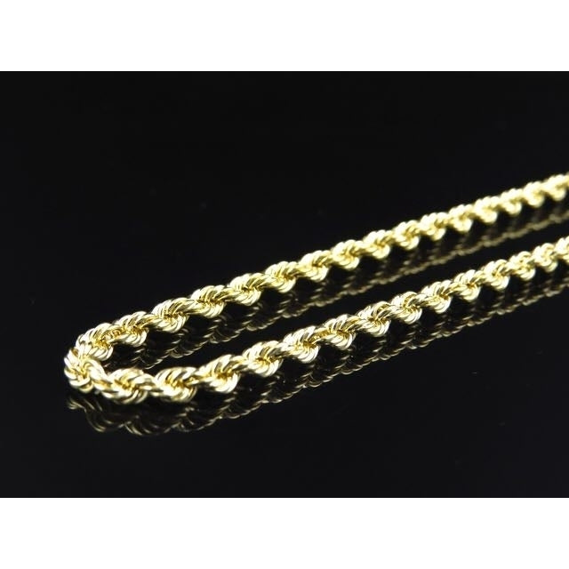 14k Gold Filled 2MM Rope Chain Unisex men women teens Image 1