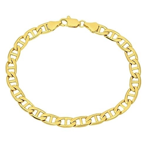 14k Gold Filled Mariner Bracelet Unisex 8 Image 1