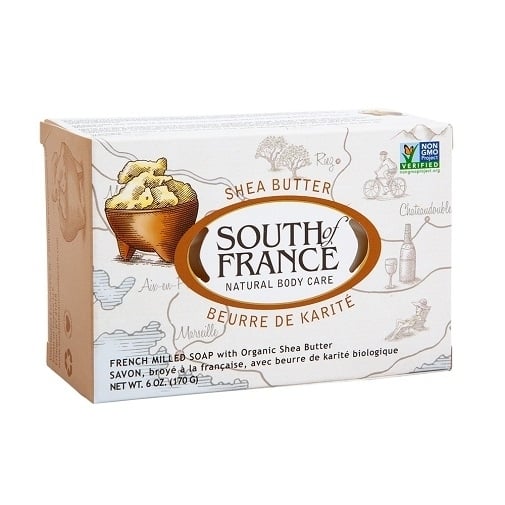 South of France French Milled Bar Soap Shea Butter Image 1