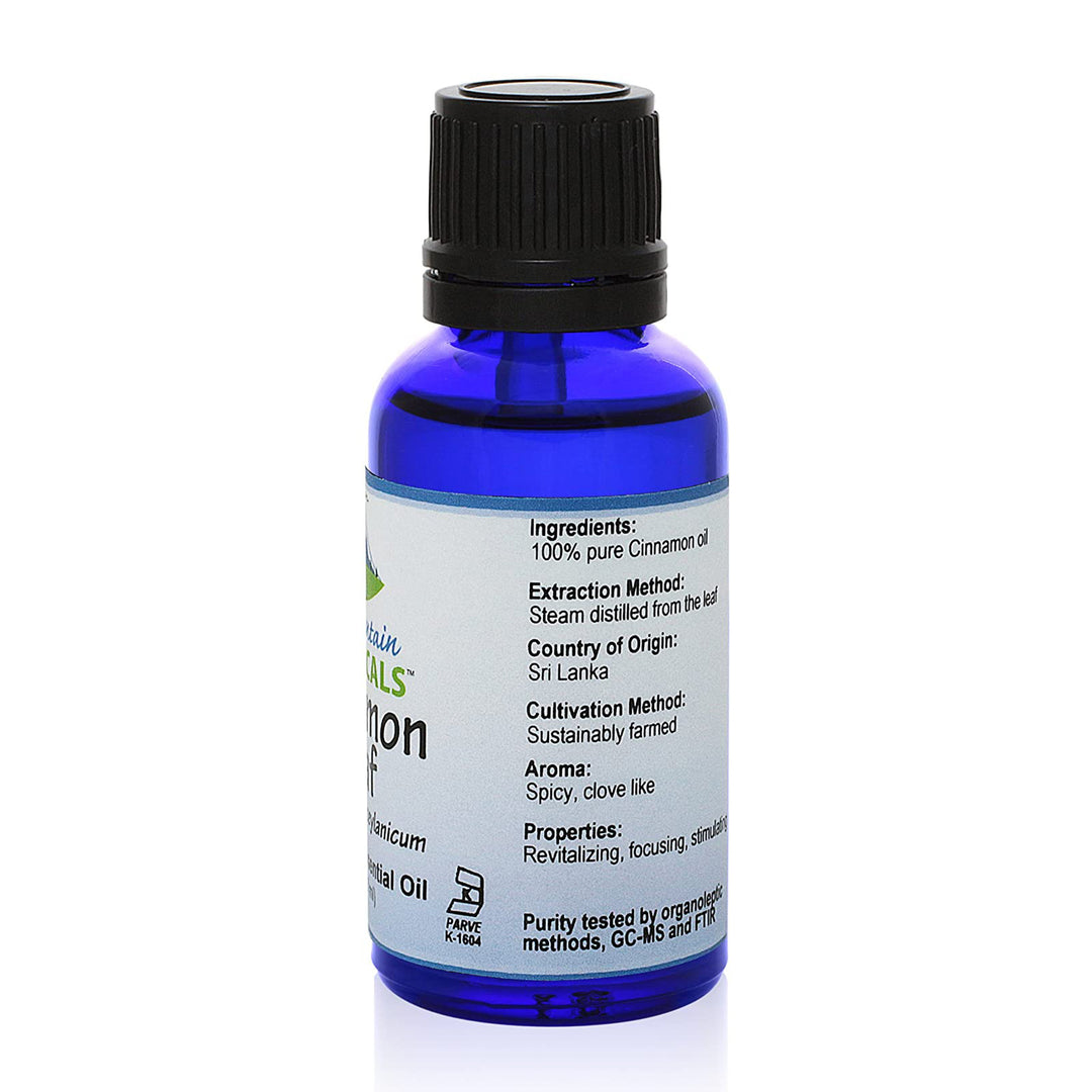 Cinnamon Leaf Essential Oil - Full 1oz (30 ml) Bottle - Premium Quality 100% Pure and Kosher Certified Cinnamomum Image 4