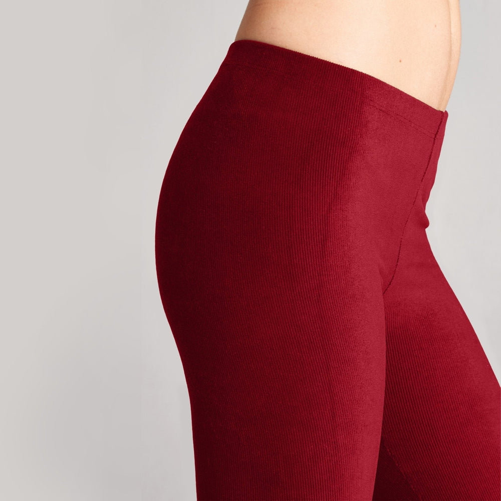 Corduroy Leggings Image 2