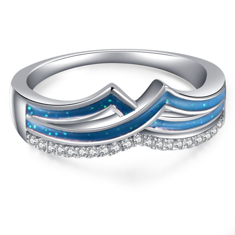 Luxury Personality Fashion Ring Image 1
