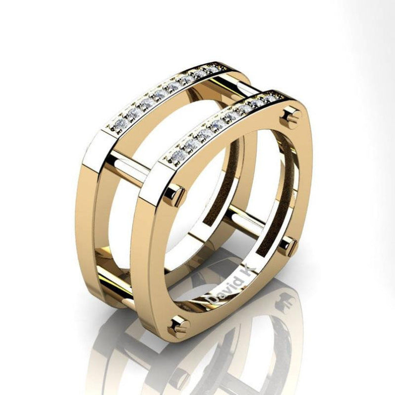 Simple Personality Fashion Ring Image 1