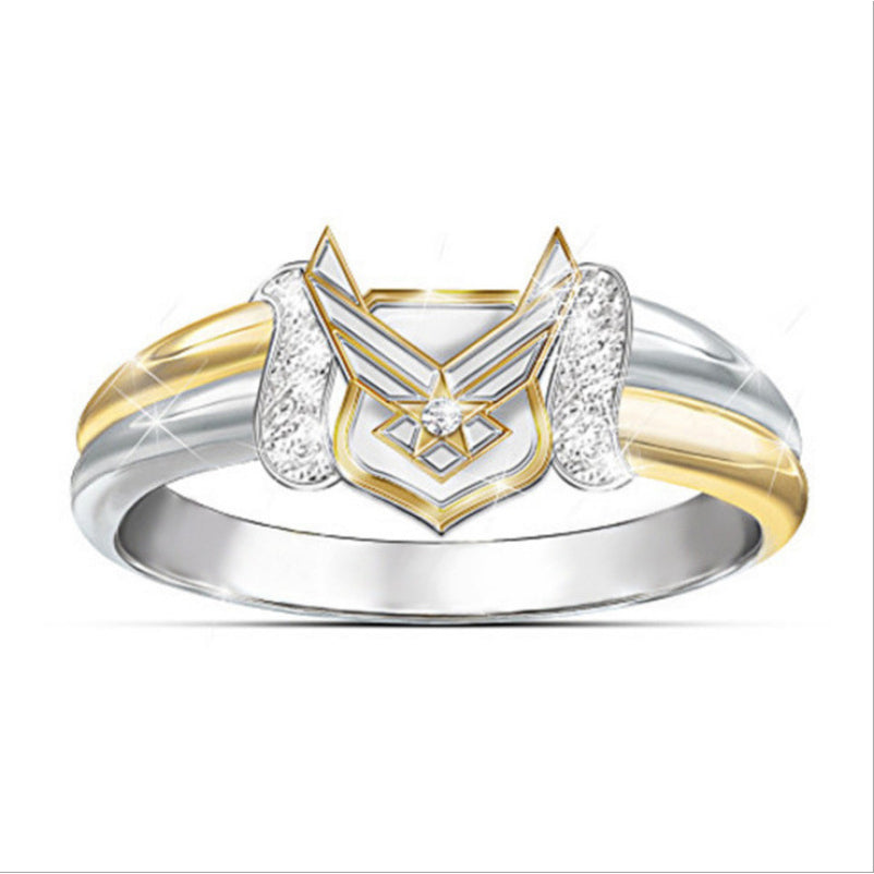Personality Fashion Ring Anniversary Ring Image 1