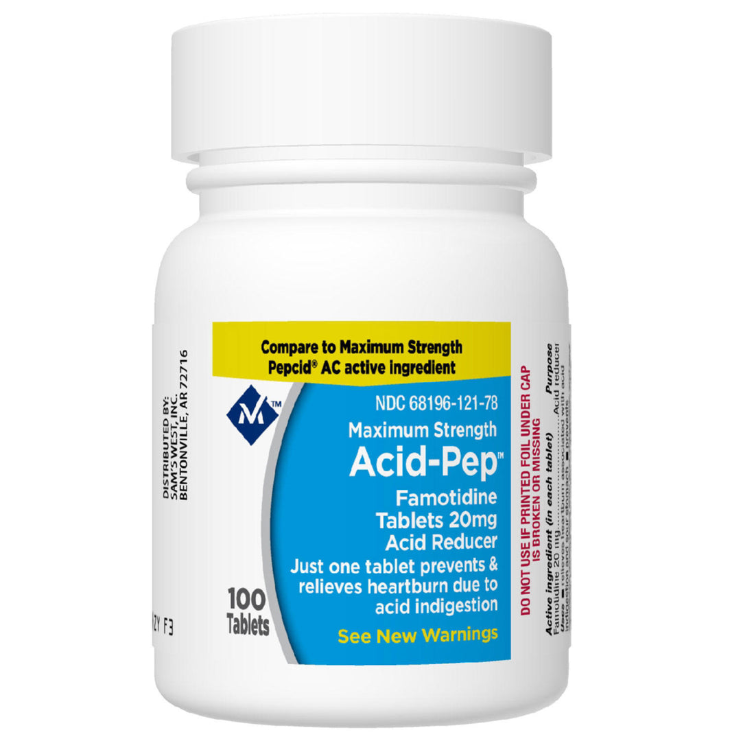 Members Mark 20mg Acid Pep Famotidine (200 Count) Image 3