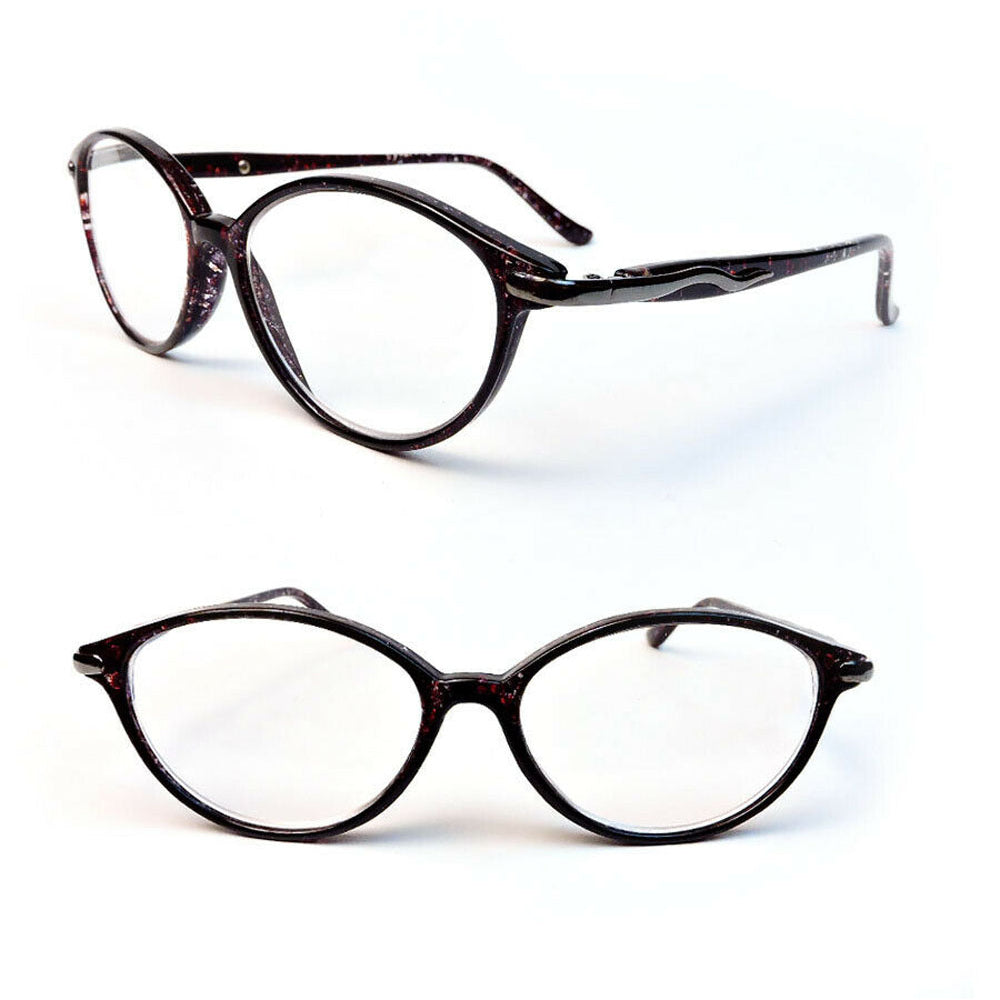 Cat Eye Colorful Tortoise Hipster Womens Reading Glasses Image 2