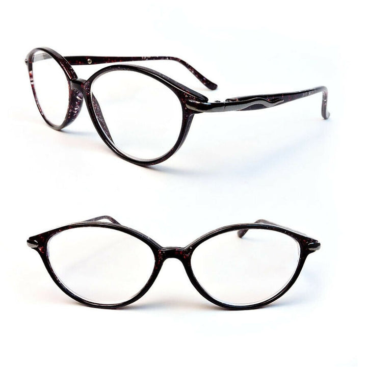 Cat Eye Colorful Tortoise Hipster Womens Reading Glasses Image 1