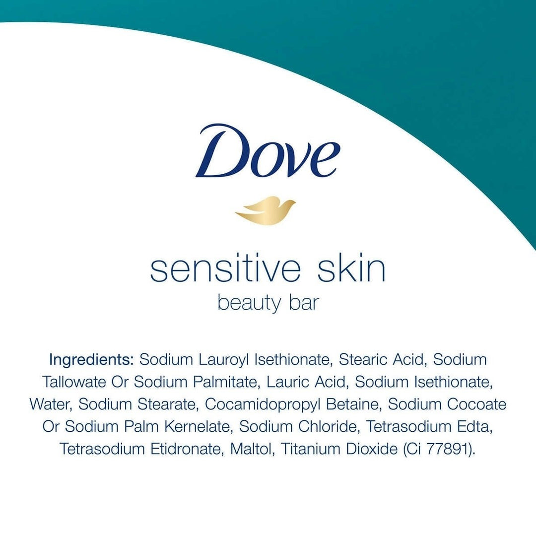 Dove Sensitive Bar 3.75 Ounce (16 Count) Image 3