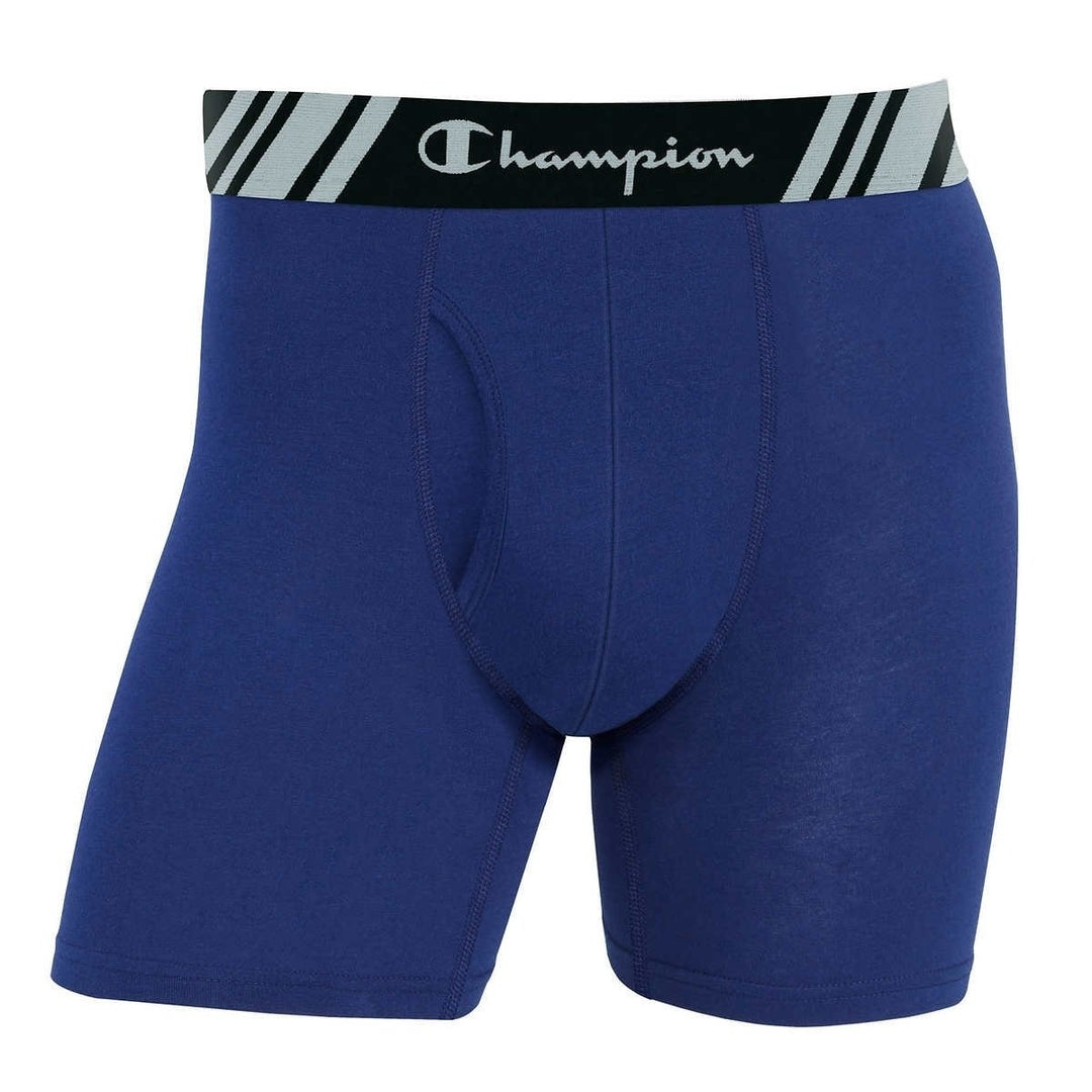 Champion Mens Boxer Brief Large (Pack of 5) Image 4