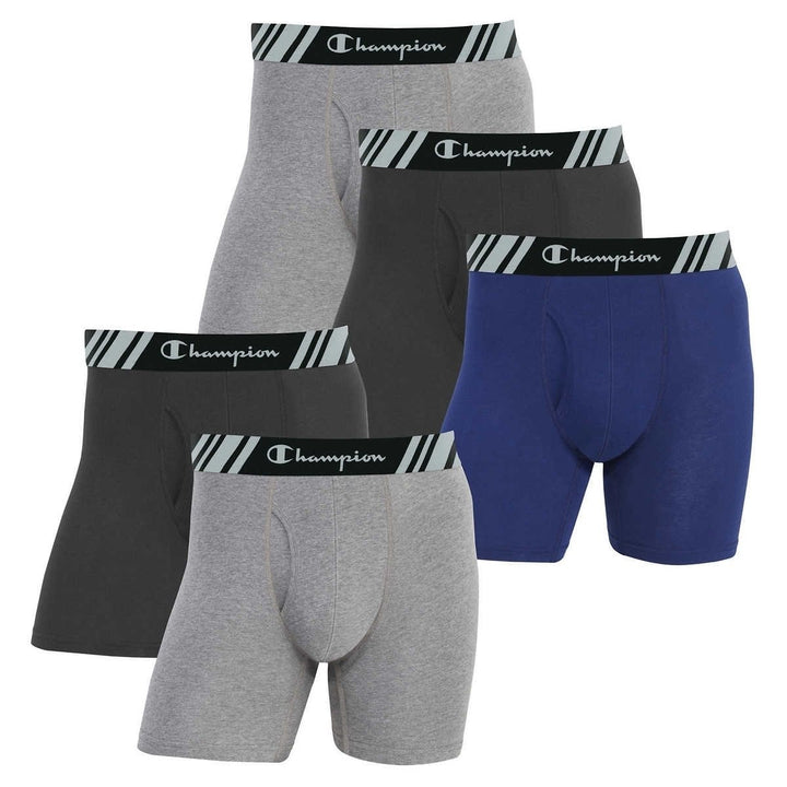 Champion Mens Boxer Brief X-Large (Pack of 5) Image 1