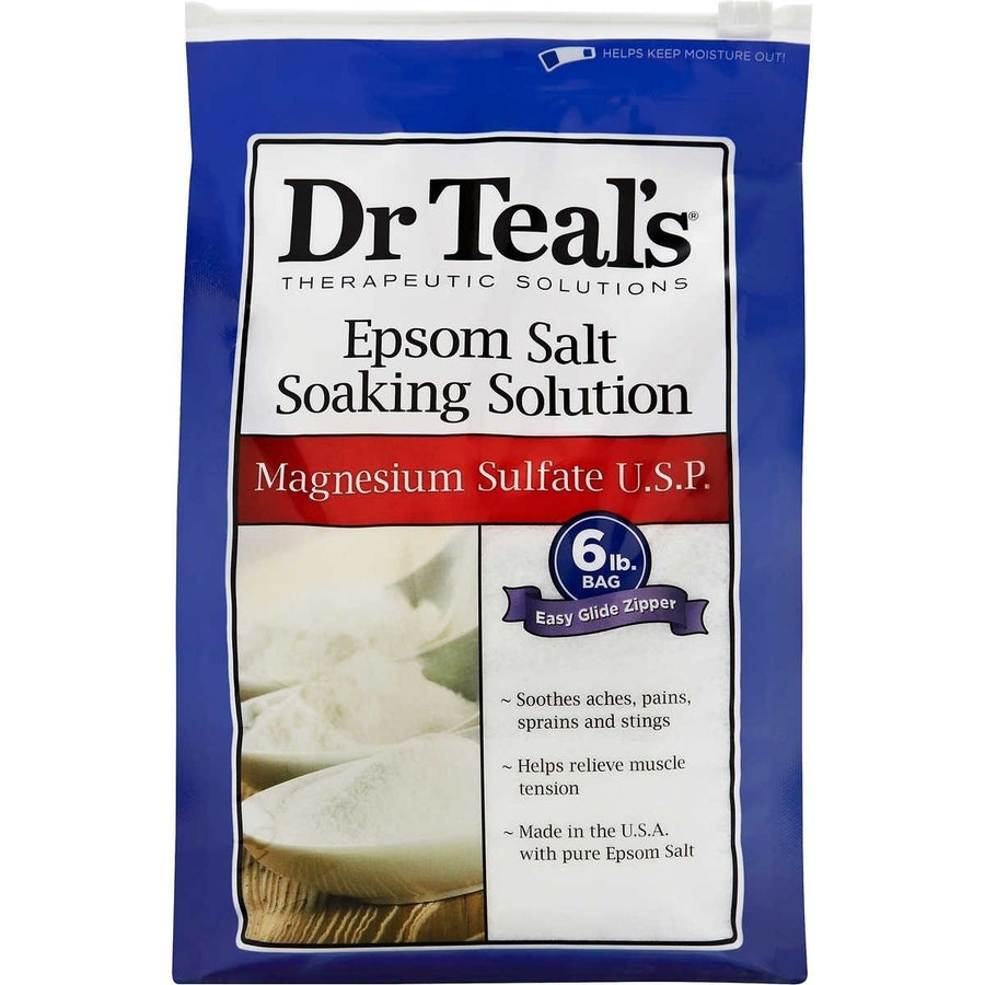 Dr. Teals Epsom Salt 6 Pounds (2 Count) Image 1