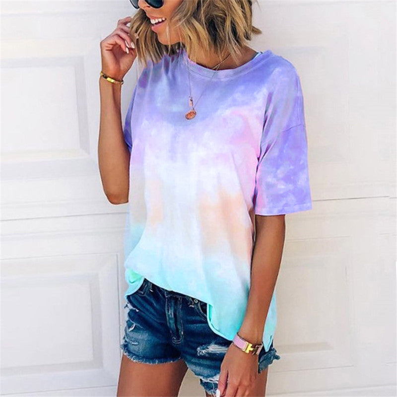 Waiting On  Compliments Tie Dye Shirt Top Image 3