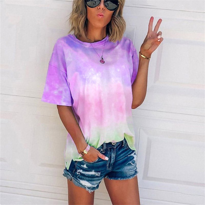 Waiting On  Compliments Tie Dye Shirt Top Image 1